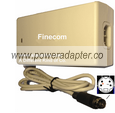 Finecom PPA4512UM AC ADAPTER 12VDC 3A USED 4Pin 9mm Mini Din 100 Finecom PPA4512UM AC ADAPTER 12VDC 3A USED 4Pin 9mm Mini Din 100